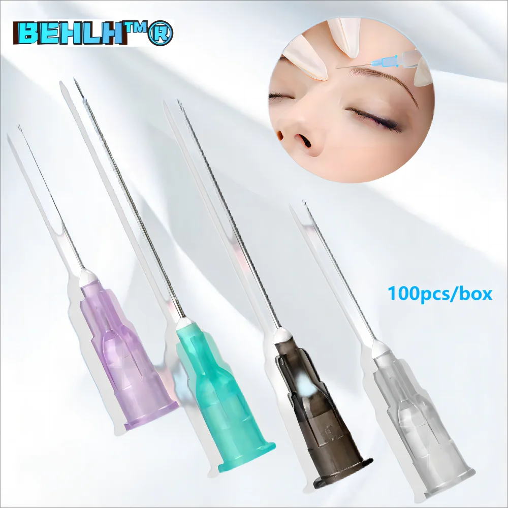 

32G 4/6/13 mm 34G 1.5/2.5/4m Teeth Disposable Needles Eyelid Tool Parts Painless Small Irrigator Superfine Beauty