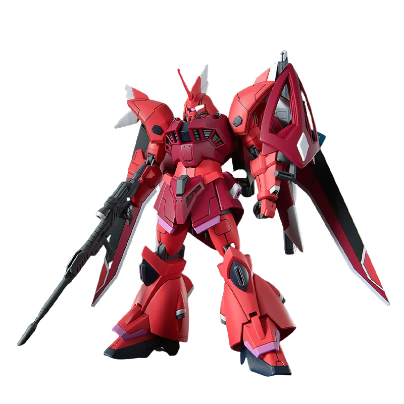 Bandai Original GUNDAM HG 1/144Serie Menaace Anime figura de acción modelos de ensamblaje juguetes coleccionables adornos regalos en Stock