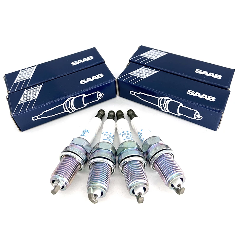 FOR SAAB 93 9-3 9-3X 1.8T 2.0T spark plug Spark Plugs B207 All petrol Models 2003-2011 55571391 NGK PFR6D10G H6T60271 12787707