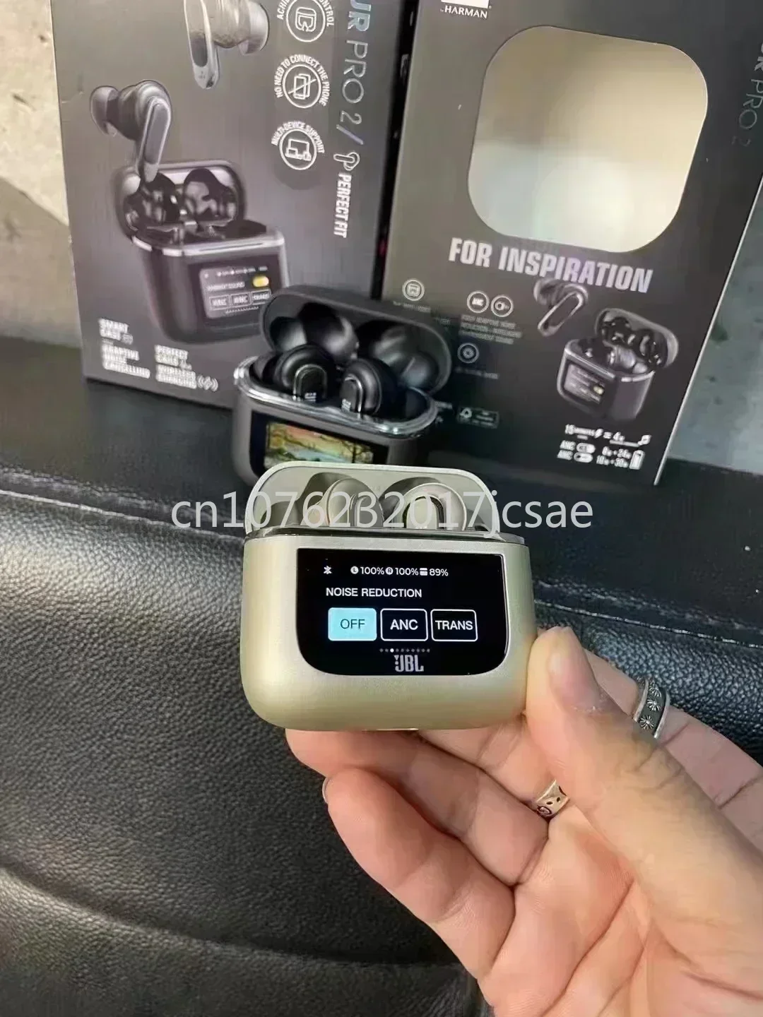 Originele JBL Tour PRO 2 True Wireless Bluetooth Oordopjes Stereo Earbuds sport Hoofdtelefoon met Smart LCD Scherm HK versie