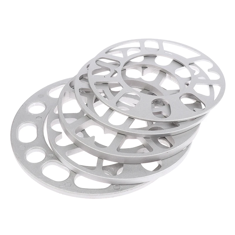 1PC Automobile Wheel Hub Modification 3mm 5mm 6mm 8mm 10mm Wheel Spacer Shims Plate Fit 4-5 Holes 6 Holes Available