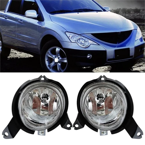 Imagen 2 del producto 1 Uds. Conjunto de lámpara de luz antiniebla del parachoques delantero para Ssangyong Actyon 2006 2007-2011-AD39
