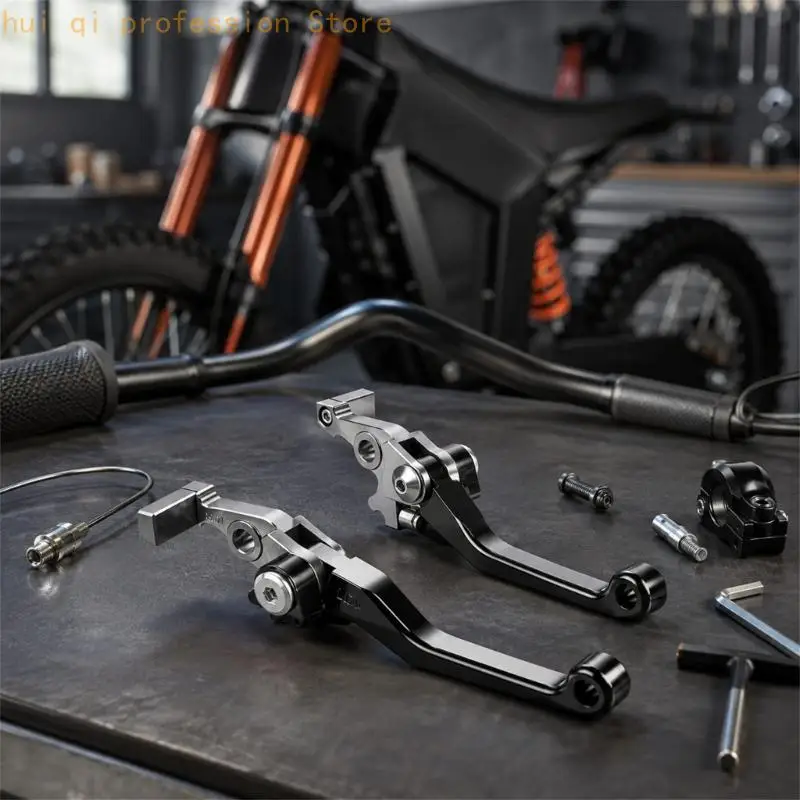 Ersatz-Aluminium-Motorrad-Handhebel-Set Links Rechts für 01 Serviceanwendungen H8WE – Detail 5