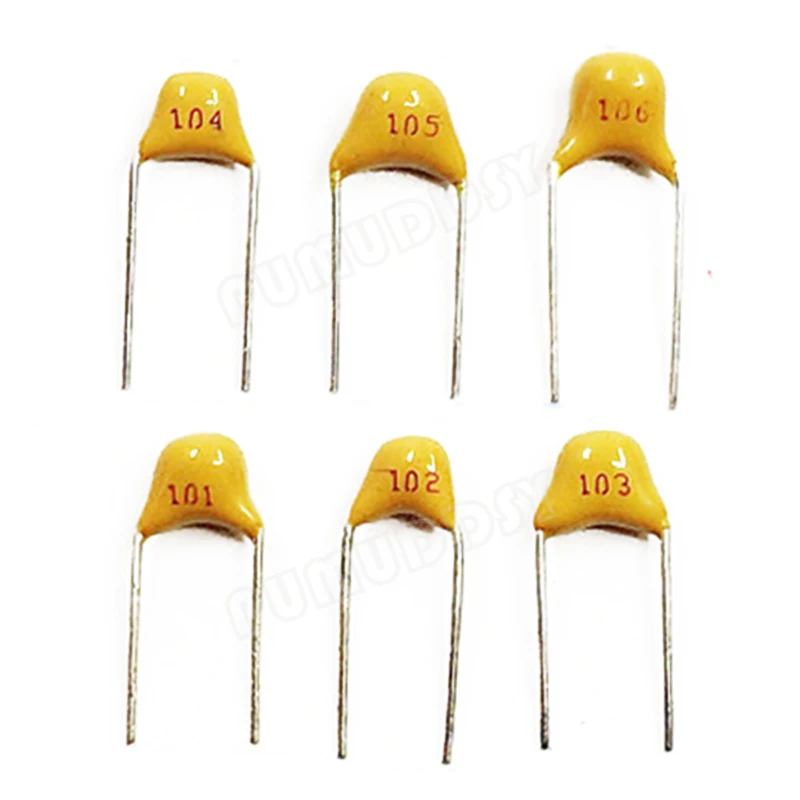 100PCS Monolithic Ceramic Capacitor 10PF ~ 10UF 22PF 47NF 220NF 1NF 4.7UF 1UF 100NF 330NF 0.1UF 102 104 105 106 103 PUMUDDSY