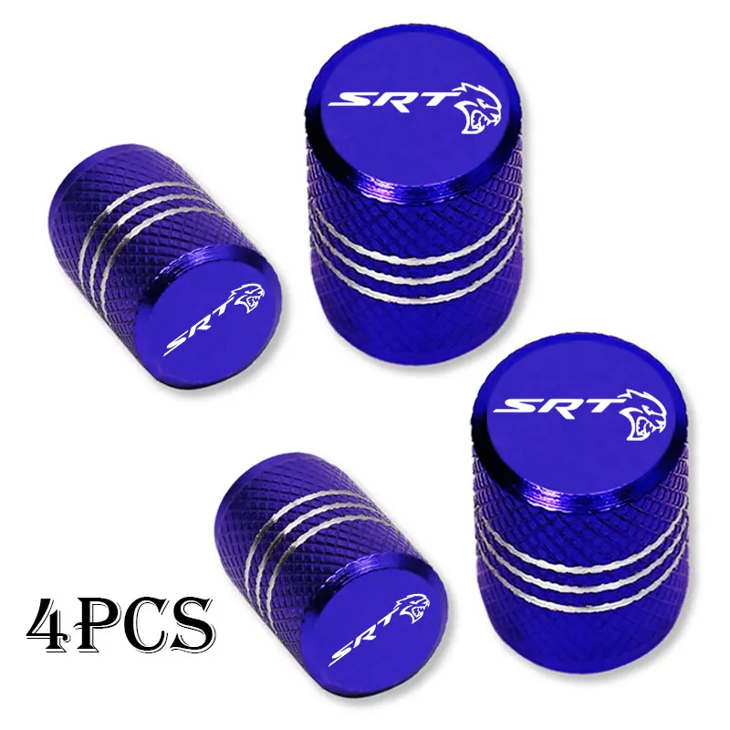 عجلة السيارة الإطارات صمام قبعات الإطارات الجذعية يغطي الغبار مقاوم للماء لشاحن تشالينجر Srt Sxt عيار رحلة قافلة ماغنوم #6