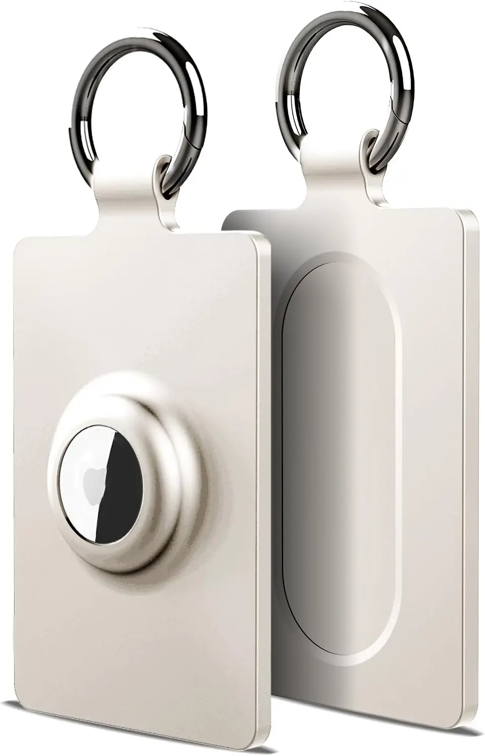 

Card Holder for Tesla Keycard with AirTag, Soft Silicone Key Card Protective Case for Model 3 Y S X, Key Holder with Key Rings