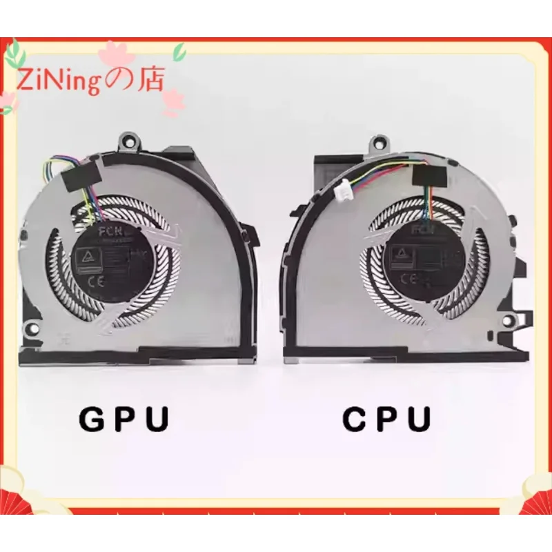 

Вентилятор охлаждения процессора и графического процессора ноутбука для ASUS Gaming F16 FX608J FX608JMR14650-0EAEXHB8X10