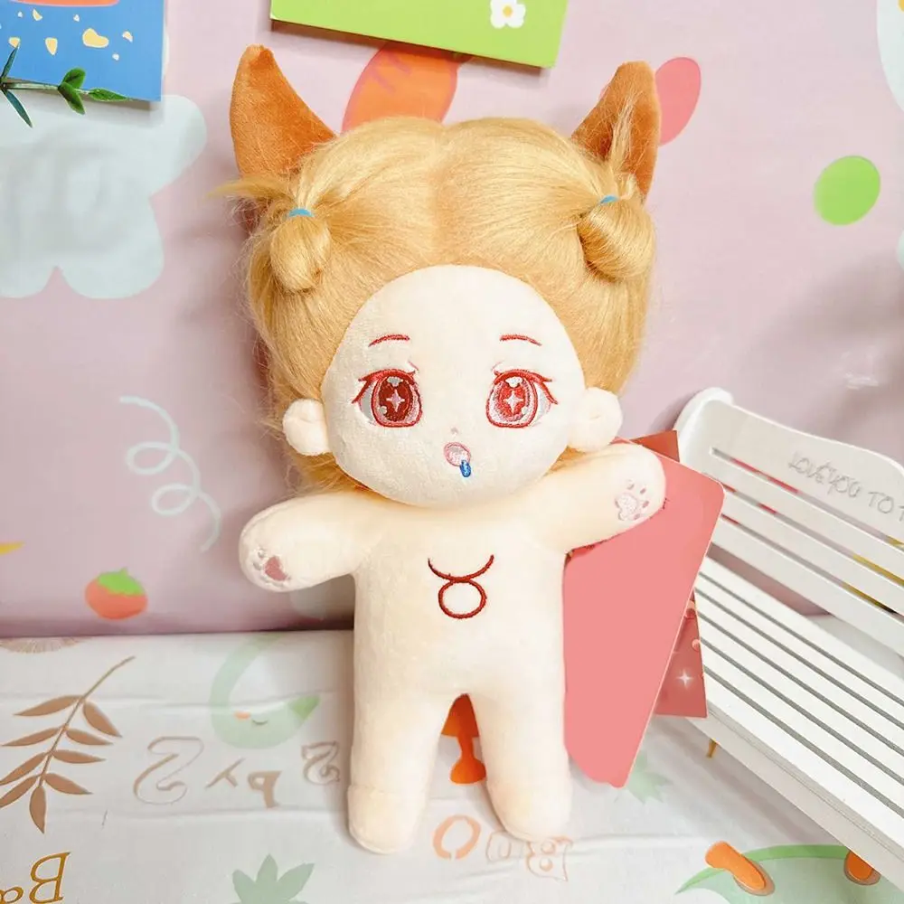 Fashion Plush 20cm Cotton Doll Can Be Placed in A Shape Soft Stuffed Plush Doll Anime Cartoon Cute Plush Toy