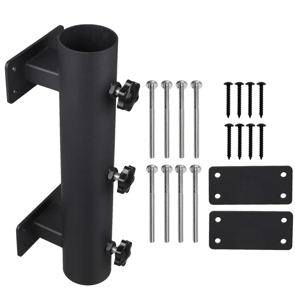 

For Balcony Shade Needs Heavy Duty Balcony Parasol Holder Clamp For Umbrella Diameter Heavy Steel Material Fits 23-38mm