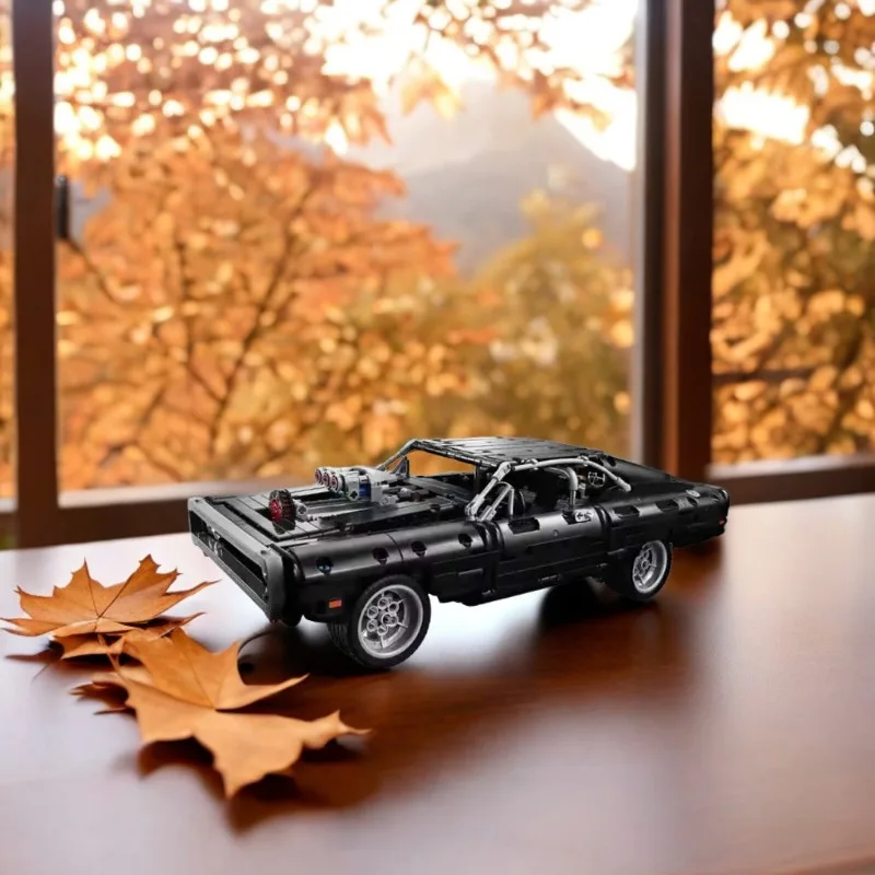 Mustang Super Racing Sportwagen Kreative Bausteine Speed Racing Muscle Car Bausteine DIY Kinder
