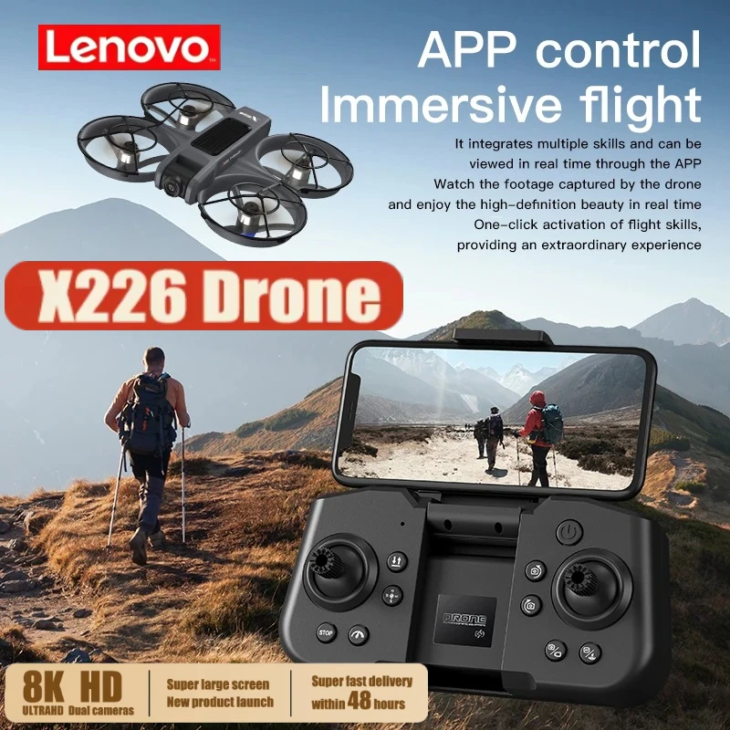 레노버 X226 X226VR 드론 8K HD 광각 카메 - Drone Rc X226 리뷰 및 가격