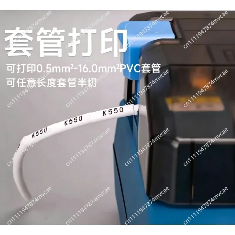 K550 number tube printer, line number printer, line label sleeve electronic coding machine
