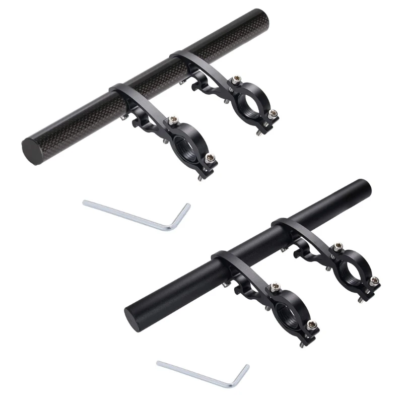 

Bicycles Double Handlebars Extender Long Bracket Bike Handlebars Extender for Install Phone Bracket, Lamp, Speedometers