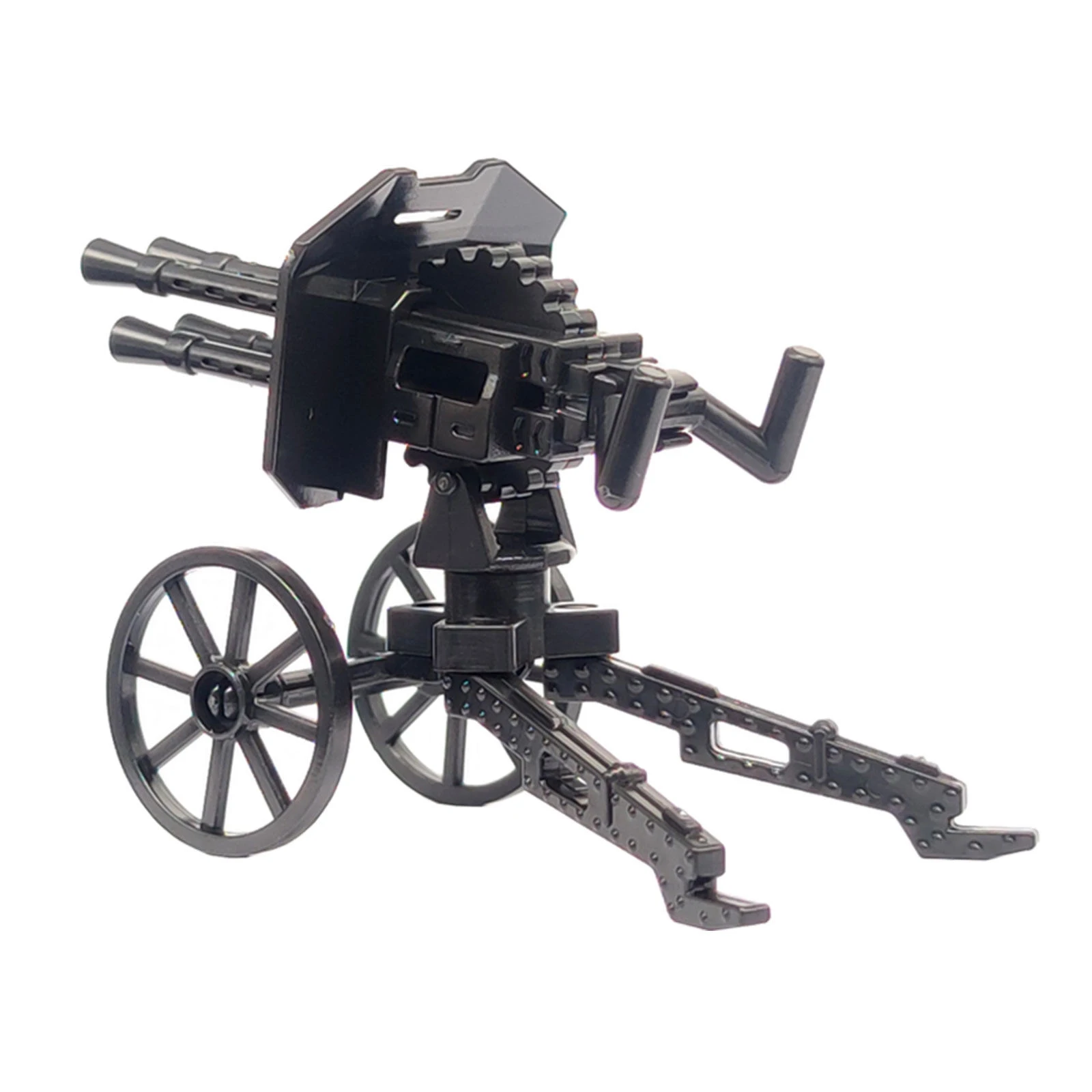 WW2 Military Machine Gun Model Bricks Weapons Pack Building Blocks MOC Army Soldier Accessories Toys For Boys