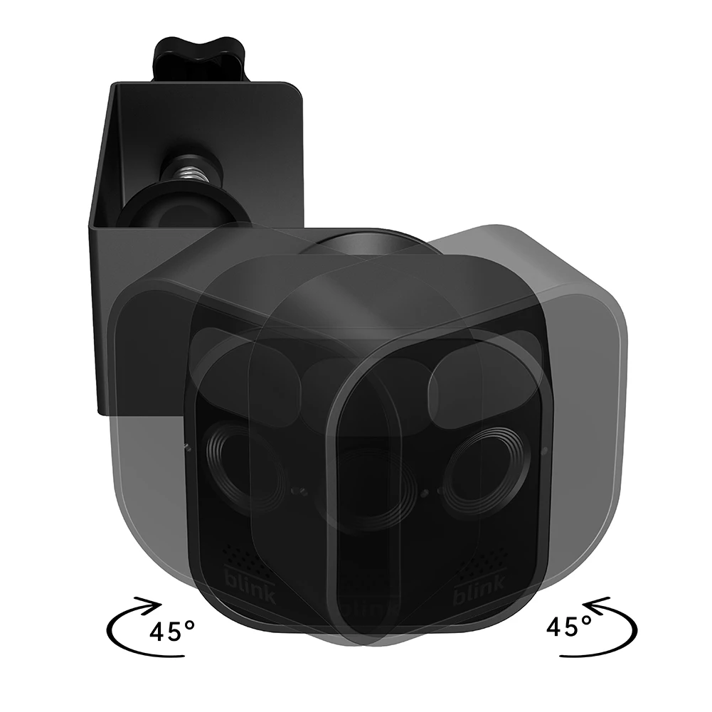 

Крепление на дверь/карниз 360° ° Регулируемое крепление-зажим для камеры с защитой от кражи, аксессуары для монтажа без сверления для Blink XT1/XT2