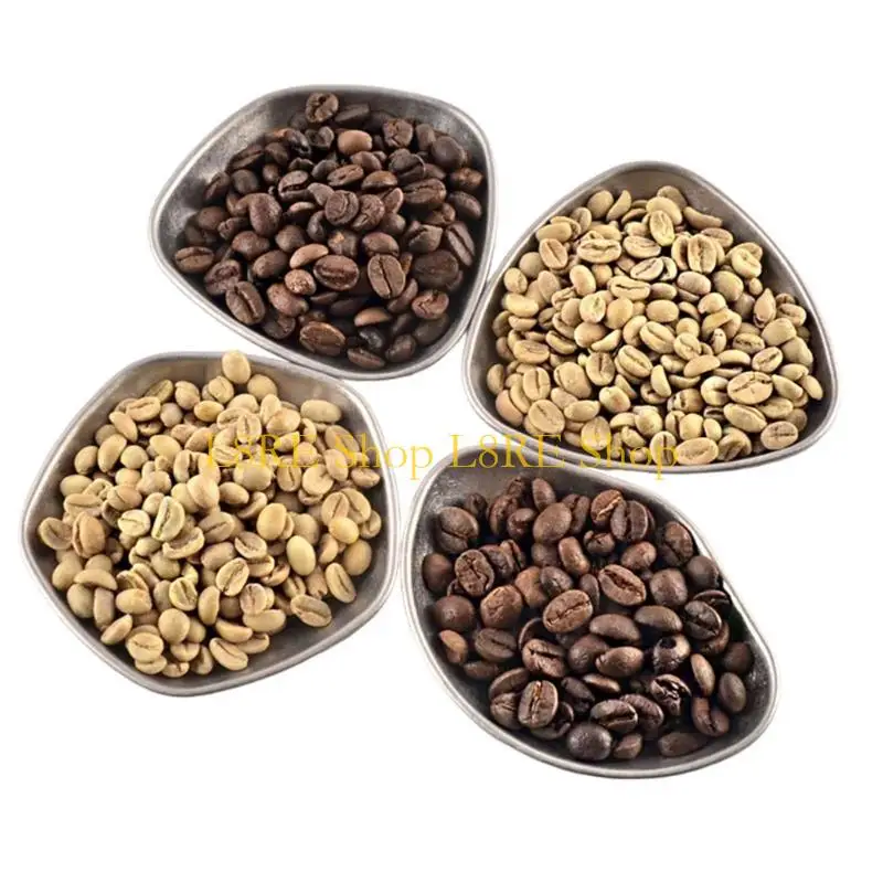 L8RE Coffee Bean Plate Coffee Bean Weighing Plate Dosing Tray for Coffee Bean Dessert