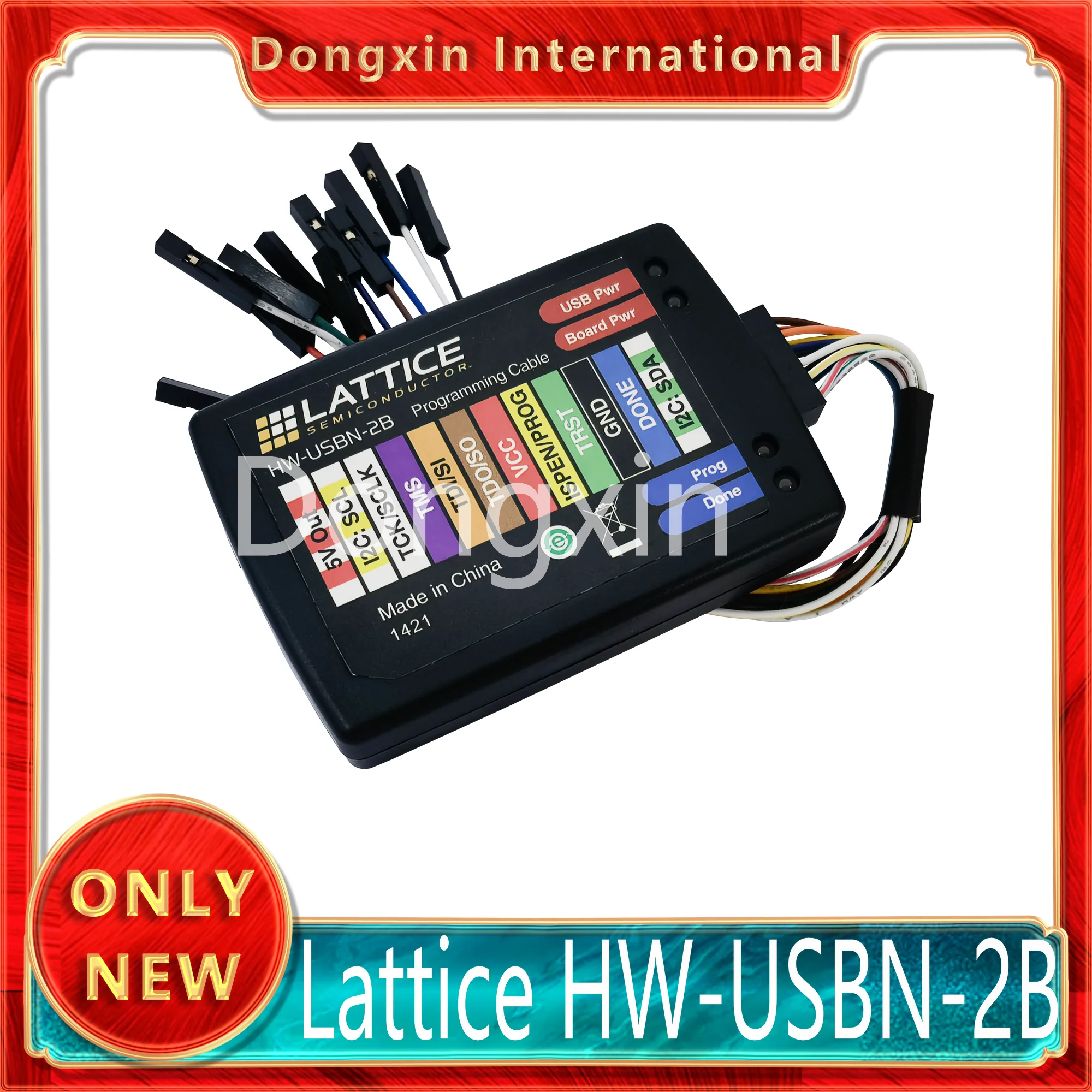 Lattice HW-USBN-2B original imported FPGA second generation high-speed download simulation programming burner