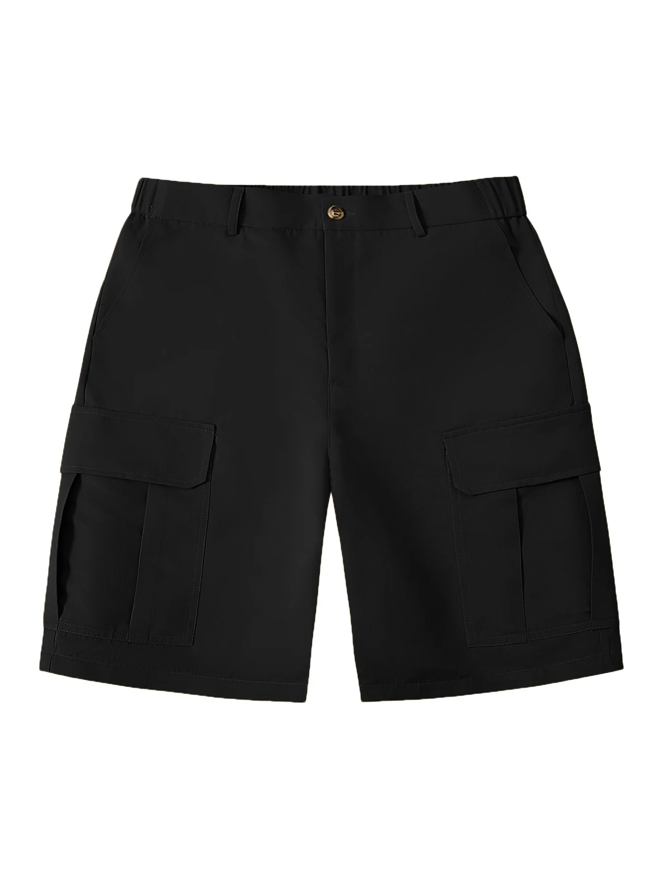 Summer men's workwear shorts, fashionable large pocket Hawaiian shorts, casual pants, trendy five quarter pants, men's sports sh