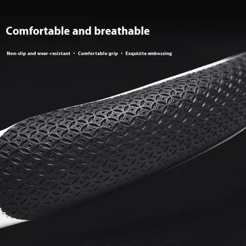 Potah volantu z uhlíkových vláken z kůže pro Mercedes Benz ABCE CLA GLA GLC Class W204 W205 W212 W213 autodoplňky 8 nejlepší prodej Kryt volantu W204 - №6