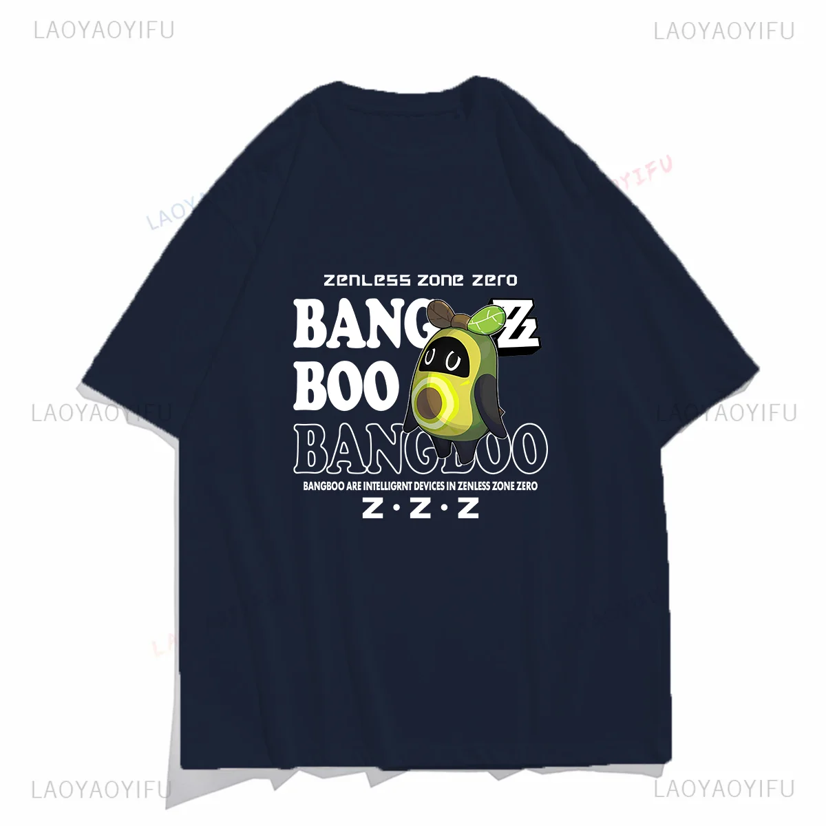 Zenless Zone Zero T Shirt Bangboo Print Tops Intelligent Agent Avocaboo Graphic T Shirts Cotton Tee Shirt for Men Women Clothes