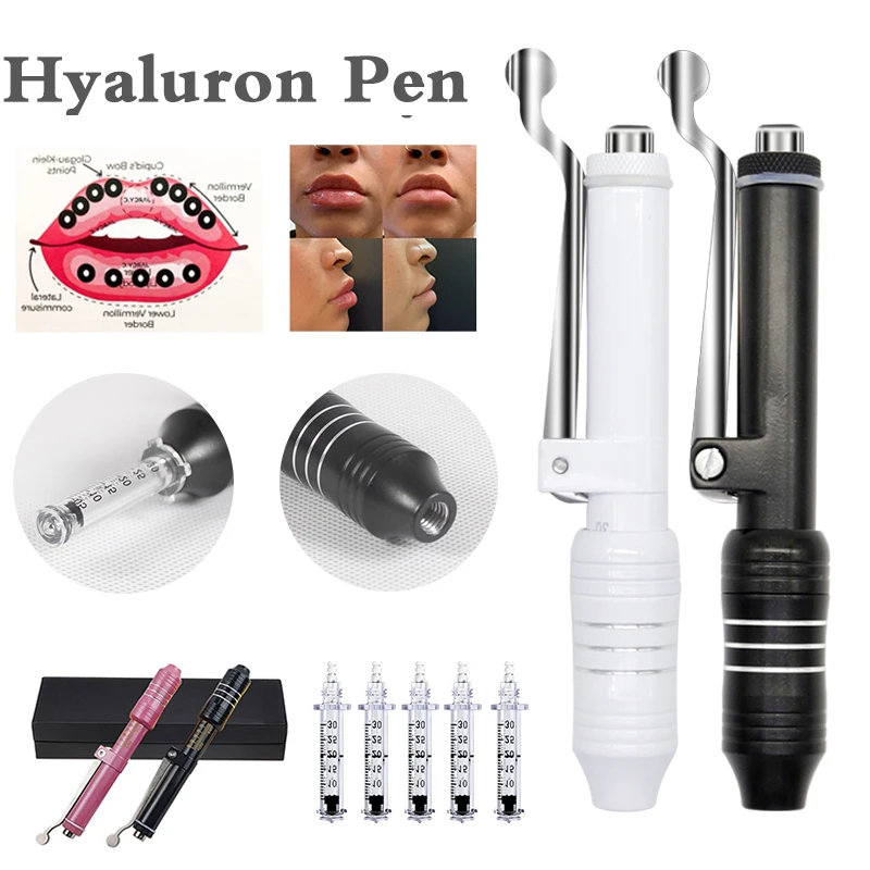 Hyaluronic Pen Manufacturers Hyaluronic Acid Lead-in  Injector Gun Continuous Hyaluronic Pen