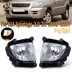 PMFC Front Bumper Fog Light Fog Lamp Assembly Signal Light Lamp For Kia Sportage 2.0 2.7 2005 2006 2007 922011F001 922021F001