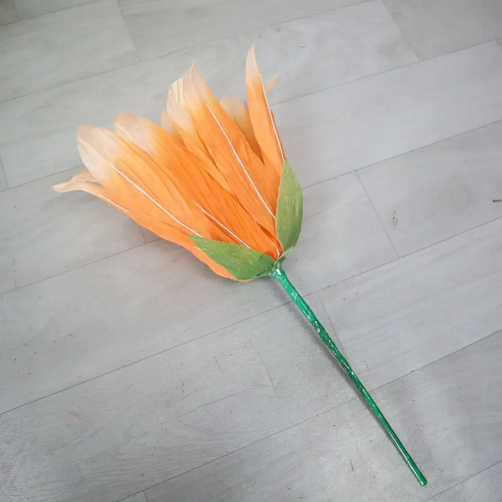 Margarita Artificial gigante de 50cm, flores falsas no tejidas, accesorios de espectáculo de flores DIY, Margarita de simulación