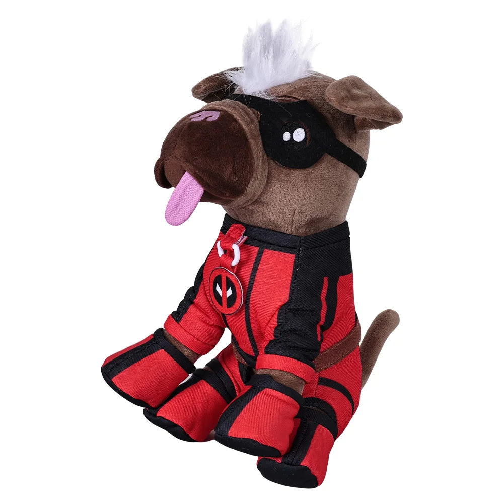 Wade Cosplay Dogpool Cosplay bambola di peluche Cartoon bambole di pezza morbide costume della mascotte compleanno regalo di Natale oggetti di scena di carnevale di Halloween