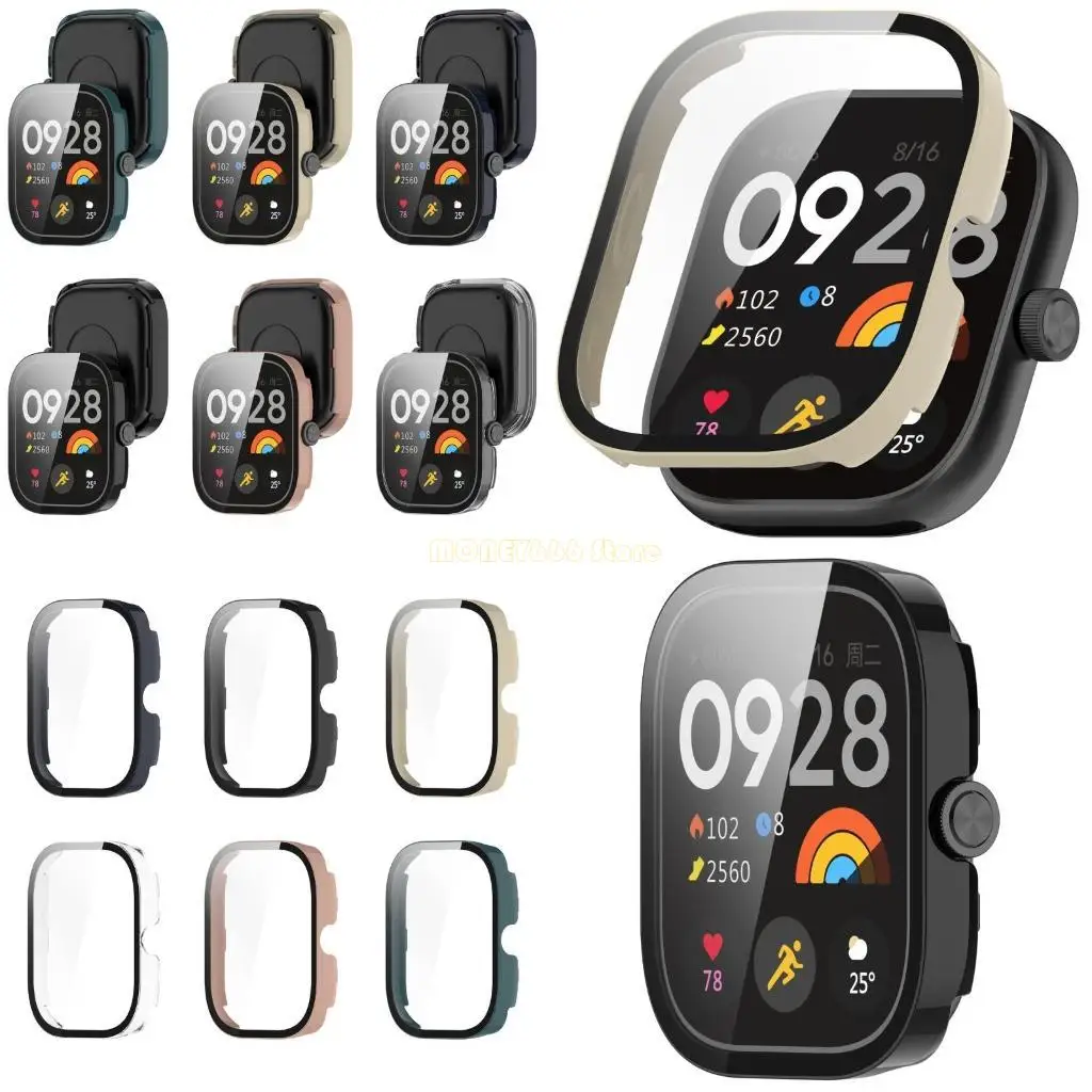 F62C 보호 케이스 커버 스크린 및 가장자리 보호 전체 커버리지 케이스 쉬운 설치 시계 시계 부품 5