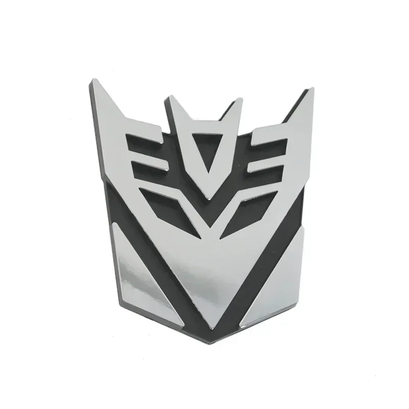 Transformers 3D Autoaufkleber Decepticons Autobots Logo Abzeichen Auto-Kratzaufkleber Cosplay Auto-Dekorationszubehör