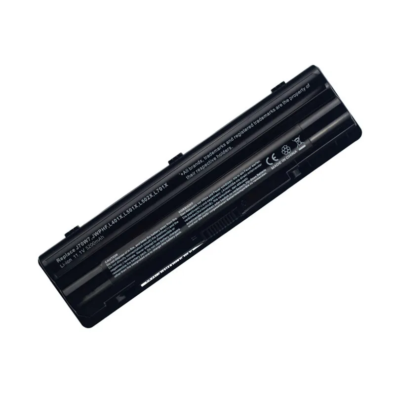 Laptop Battery For Dell XPS 14 14D 15 15D 17 17D L401x L501x L502x  L701x L702x 312-1123 312-1127 J70W7 JWPHF R795X WHXY3