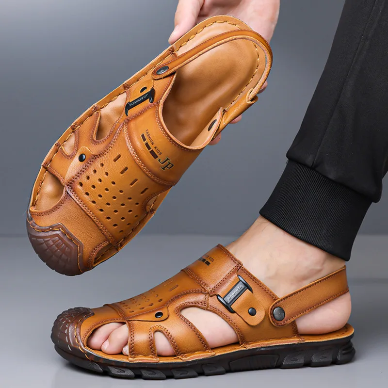 men's-beach-closed-toe-perforated-sandals-high-quality-non-slip-men-slippers-breathable-two-uses-casual-footwear-outdoor-shoes