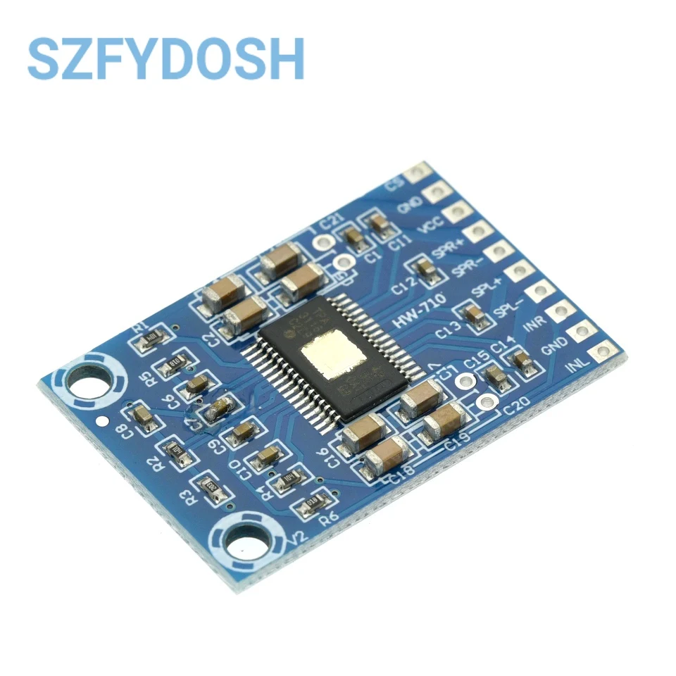 DC 12V-24V 2x50W Dual Channel Mini Digital Amplifier D Class 50W+50W TPA3116D2 XH-M562 Amplifier 50W Power Amplifier Board