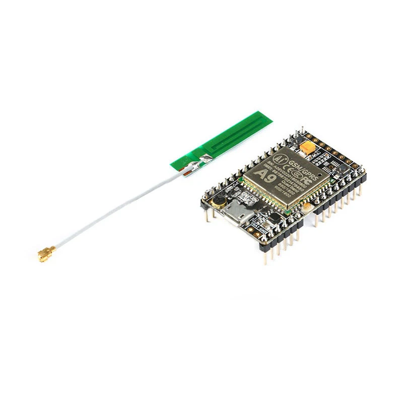 

A9 Quad-Band GSM GPRS Module development board 800/900/1800/1900MHz digital audio voice calls SMS messages