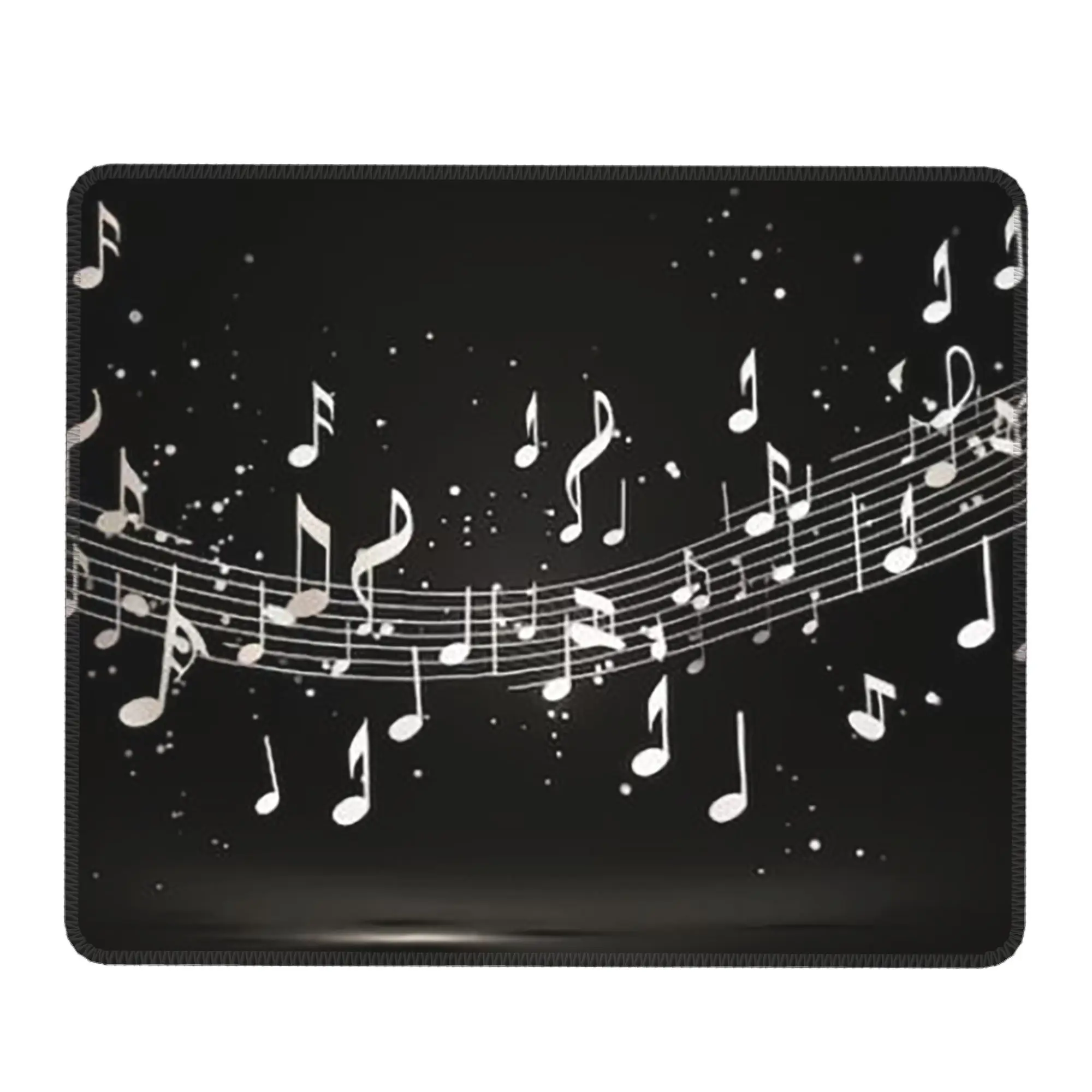 Music Symbols Pattern Mouse Pad Computer Keyboard Mouse Mat Gaming PC Laptop Desk Mat Office Accessories Table Mats