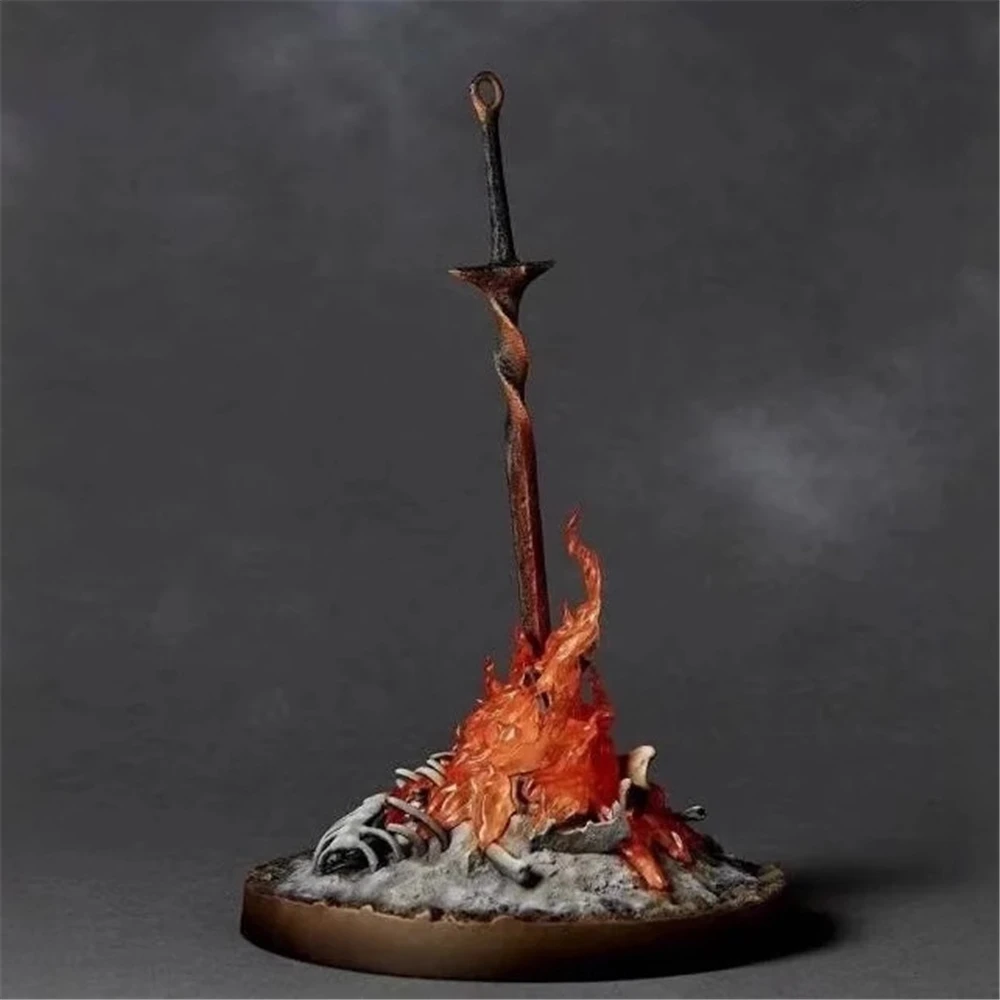 Аниме Dark Souls Bonfire Lit, экшн-фигурка, игровая периферия, коллекционные детские игрушки, модели кукол, украшения для рабочего стола, подарки на день рождения