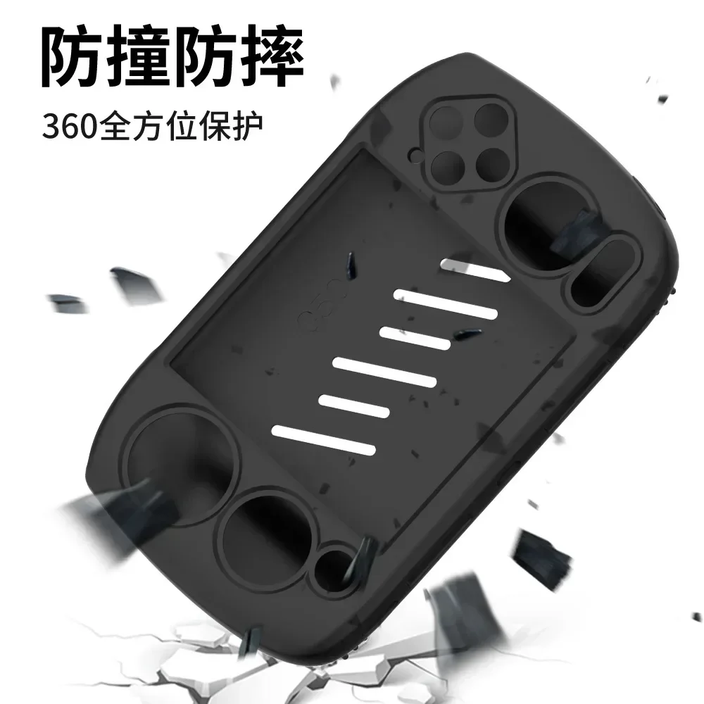 ل Anbernic RG CubeXX شل لعبة الملحقات لينة غطاء من السيليكون ل ANBERNIC Cube XX لعبة وحدة التحكم للصدمات الغطاء الواقي