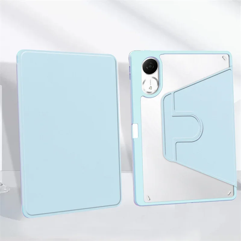 

Case For Xiaomi Redmi Pad 2 11 inch 2025 Pad2 Model 25040RP0AG 360 Rotating Acrylic Smart Tablet Cover with Pencil Holder #R
