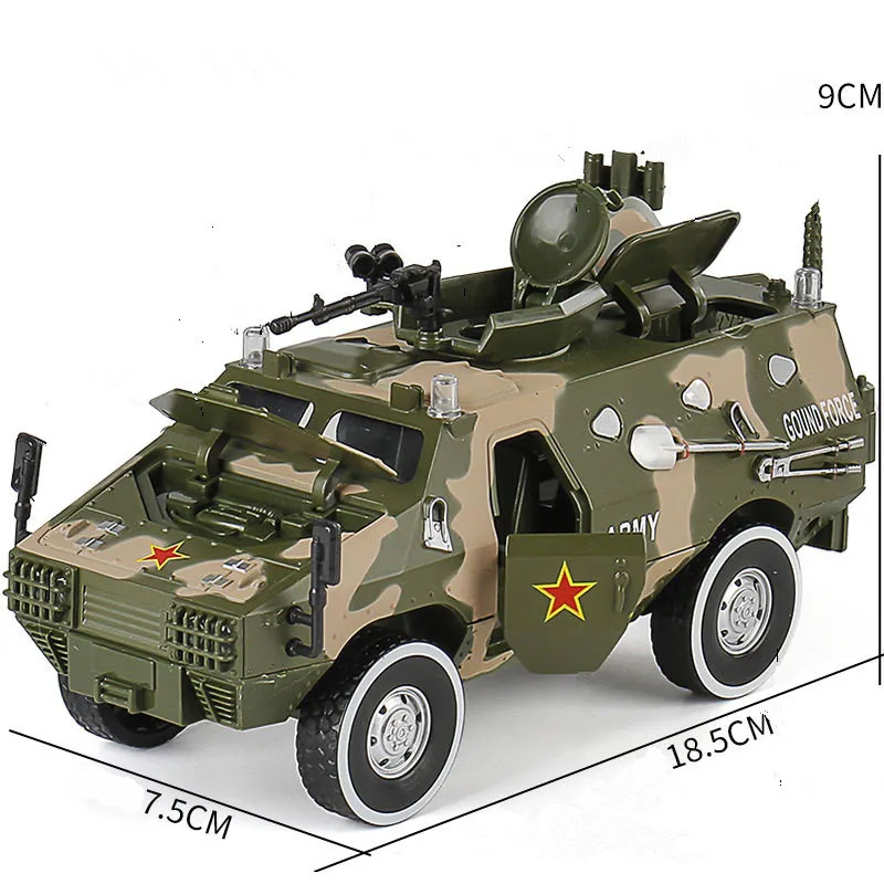 1: 32 alloy pull back large armored vehicle model,simulation explosion-proof car toys,original packaging gift toys,wholesale