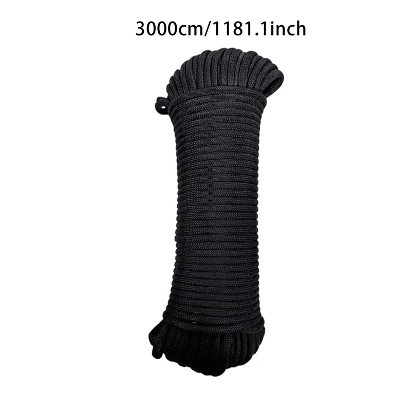 30 Meter Durchmesser 4mm 7/9 Stand kerne Paracord für das Überleben Fallschirm schnur Lanyard Camping Klettern Camping Seil Wandern Wäscheleine