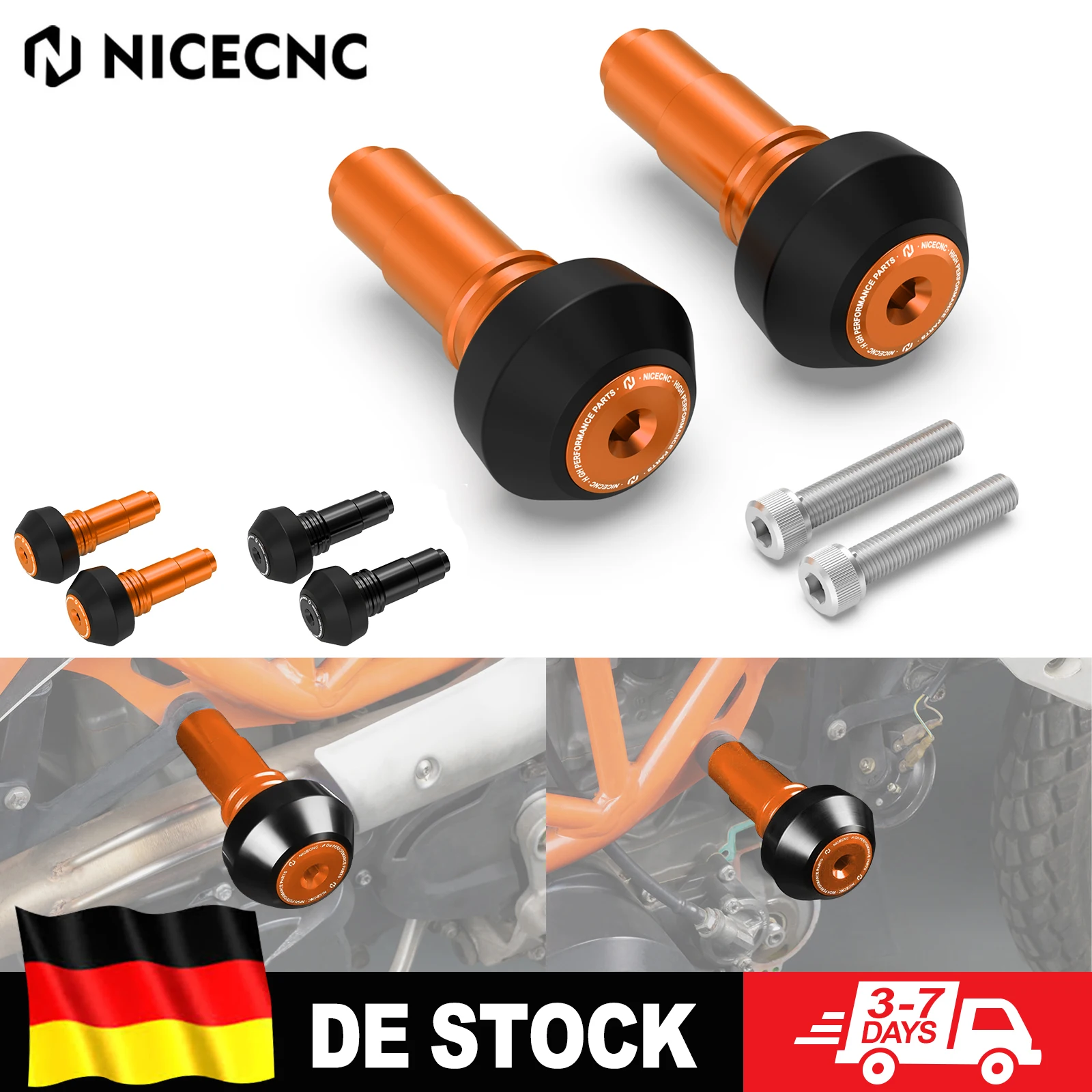 Für KTM 690 Enduro SMC SMC R 2008-2025 Rahmenschutz Husqvarna 701 Supermoto/Enduro 2016-2025 GasGas 700 SM/ES 22-25