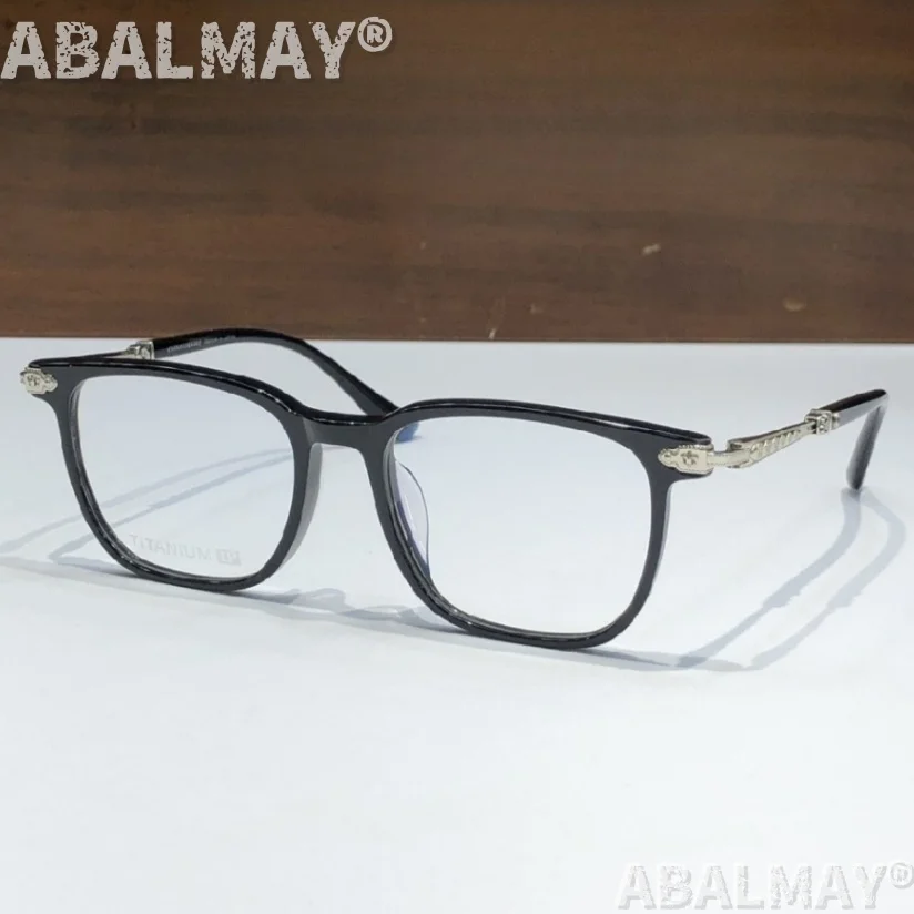 

Top Quality Designer Optical Glasses for Men and Women 8082 SIZE 51-17-147 Titanium Luxury Business Prescription spectacle frame