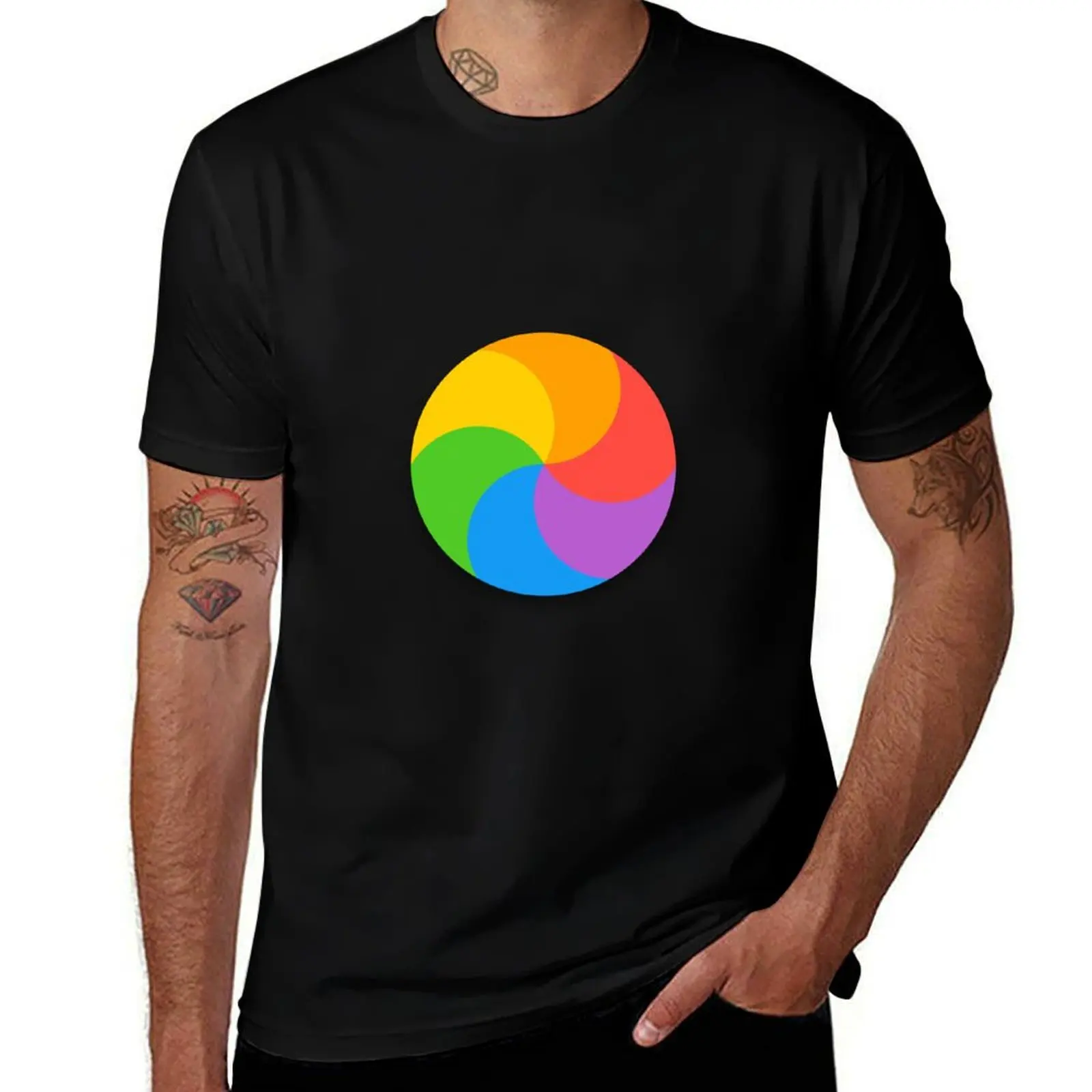 Spinning Wait Cursor T-Shirt sports fans graphic tee shirt gifts for boyfriend mens tall t shirts