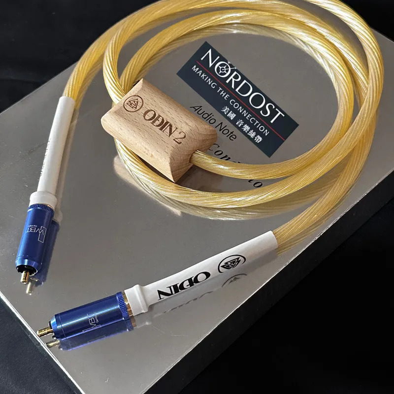 Top quality brand new Hi-End Nordost ODIN 2 Gold Cable Audiophile 75 Ohm RCA Digital Coaxial Cable HiFi AES/EBU line