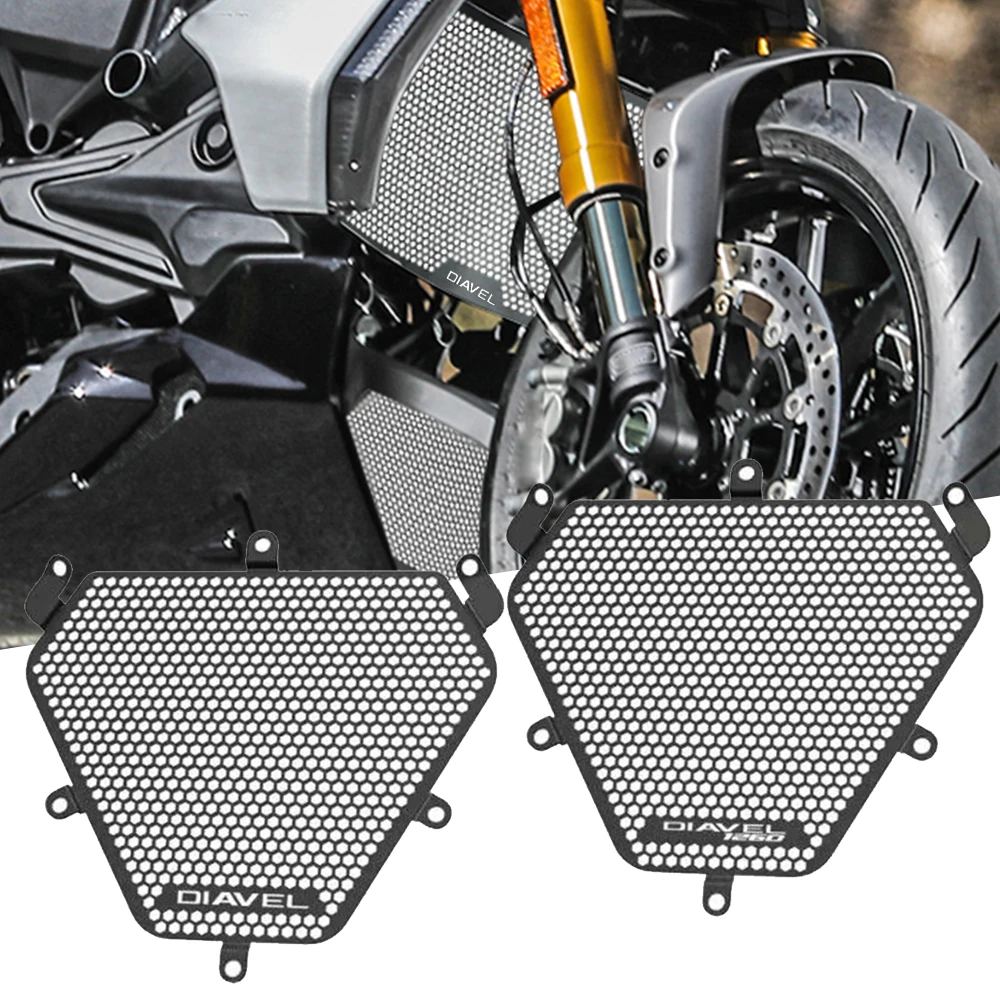 

Diavel1260 Motorcycle Accessories For Ducati Diavel 1260 1260S 2022 2021 2020 2019 Oil Cooler Guard Cover Protector Protection