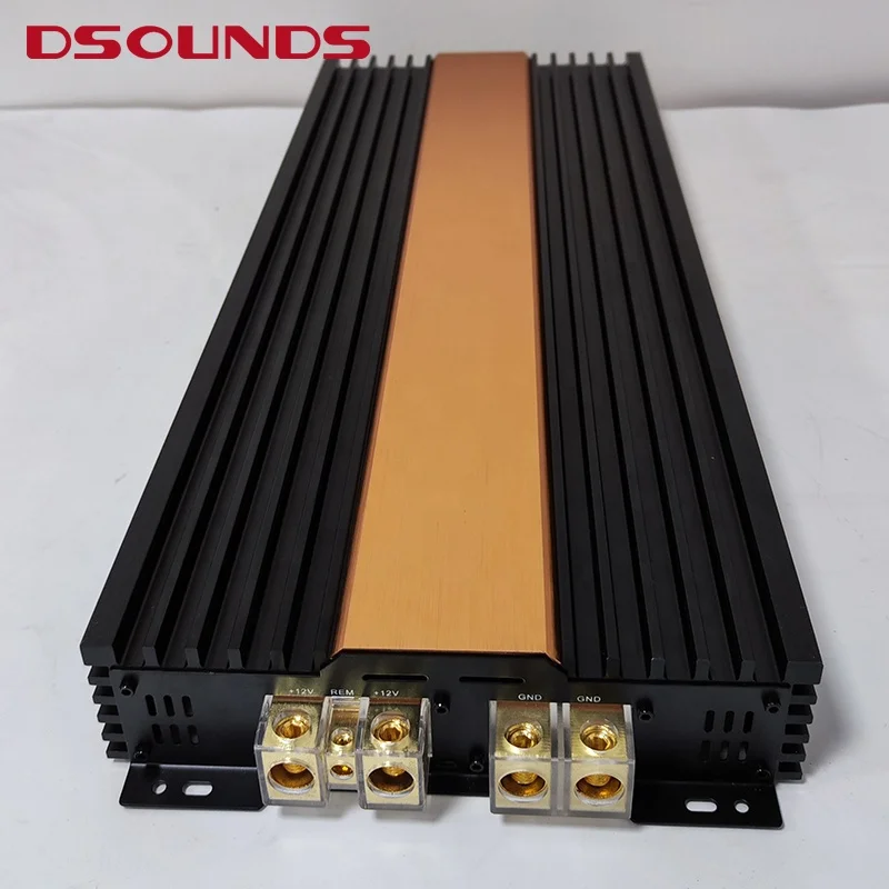 4000 Wrms bei 1 Ω Bass-Auto-Verstärker, koreanisches Design, Mono-Block-Auto-Audio-Verstärker für Auto-Subwoofer