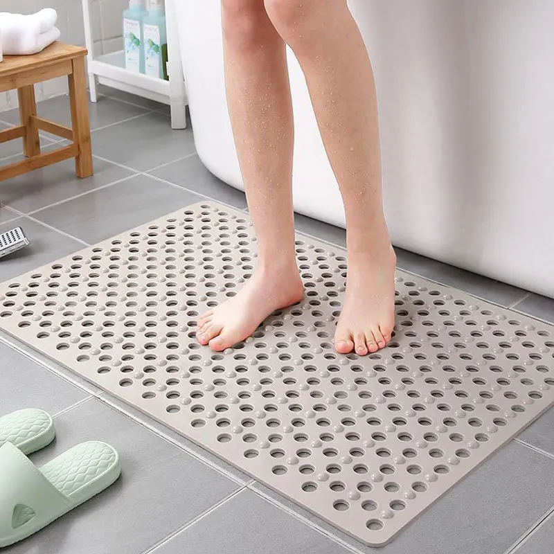 

New Bathroom Non Slip Mat Large Bathroom Bath Mat Shower Room Bathtub Foot Mat Bathroom Water Proof Mat Environmental Protection