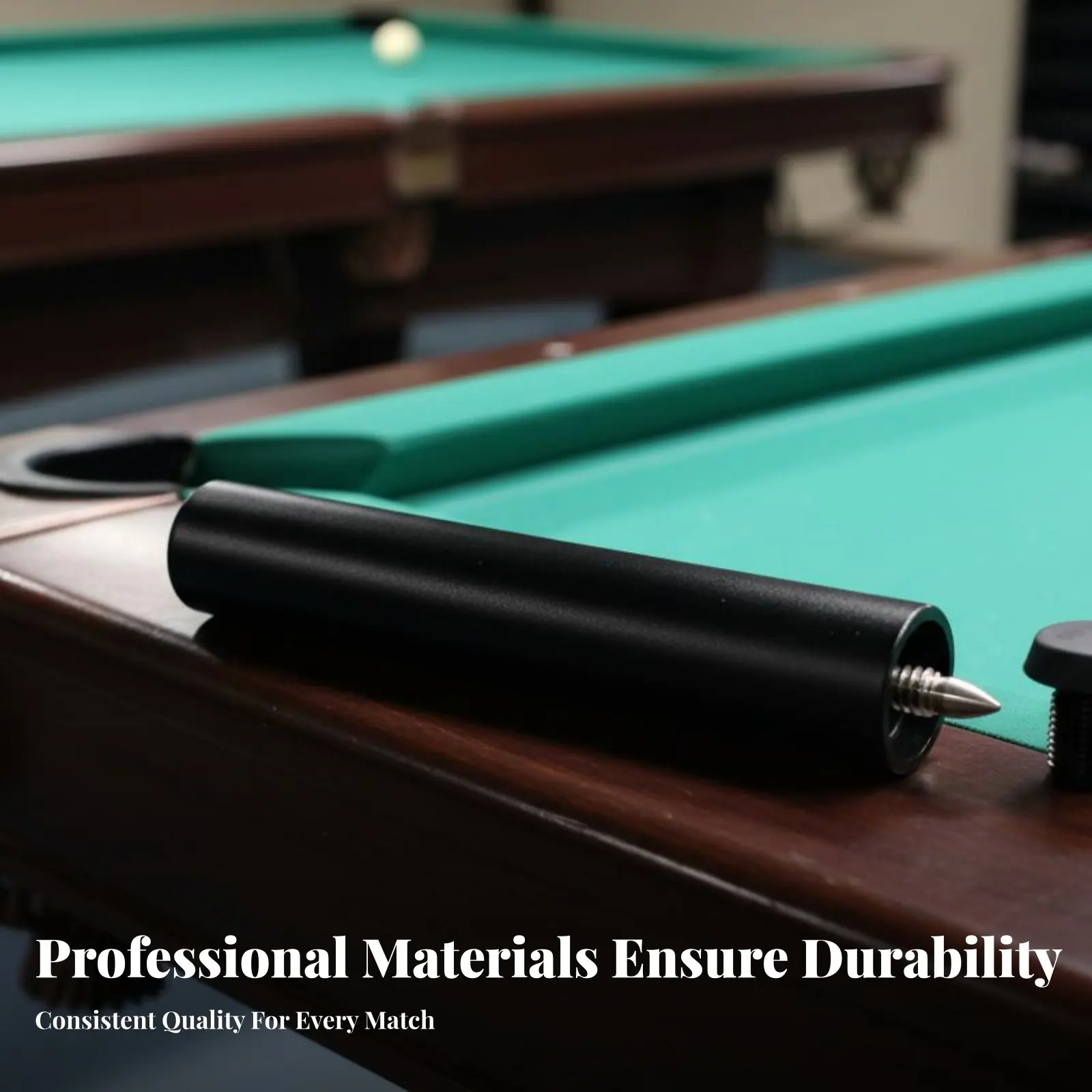 Extensor de Taco de Billar Universal de Aluminio, Alargador de Taco de Billar, Construcción Robusta