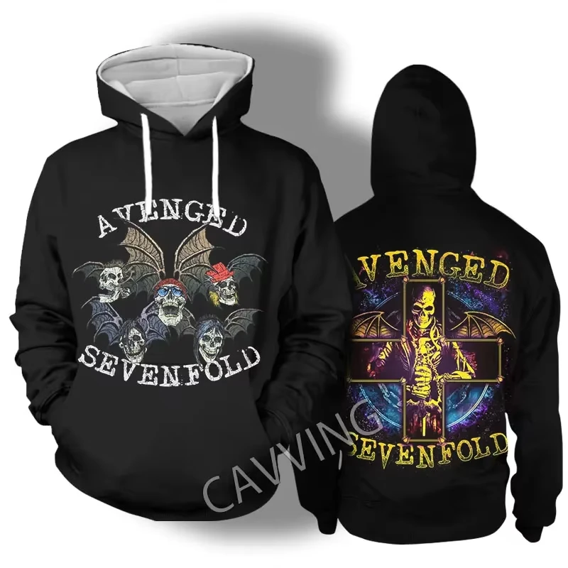 

Новая толстовка с 3d принтом рок-группы Avenged Sevenfold для мужчин и женщин, модная спортивная толстовка в стиле хип-хоп, мужской спортивный костюм, мужская одежда