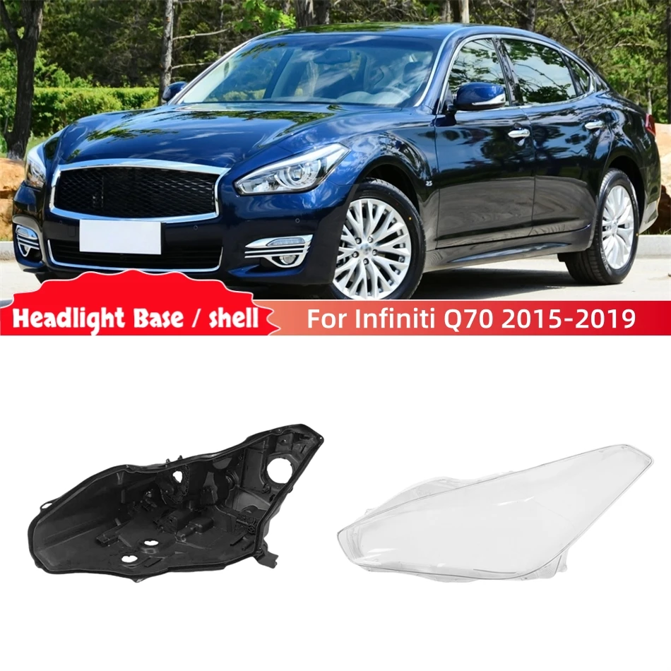 For Infiniti Q70 2015 2016 2017 2018 2019 Articles Cars Base Head Lamp Shell Headlight Back Housing Holder Headlights Lamp Lens